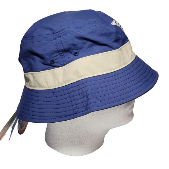 Columbia PFG Bucket Hat Size L/XL UPF 50 Blue Lightweight Packable Unisex NEW - Picture 7 of 14